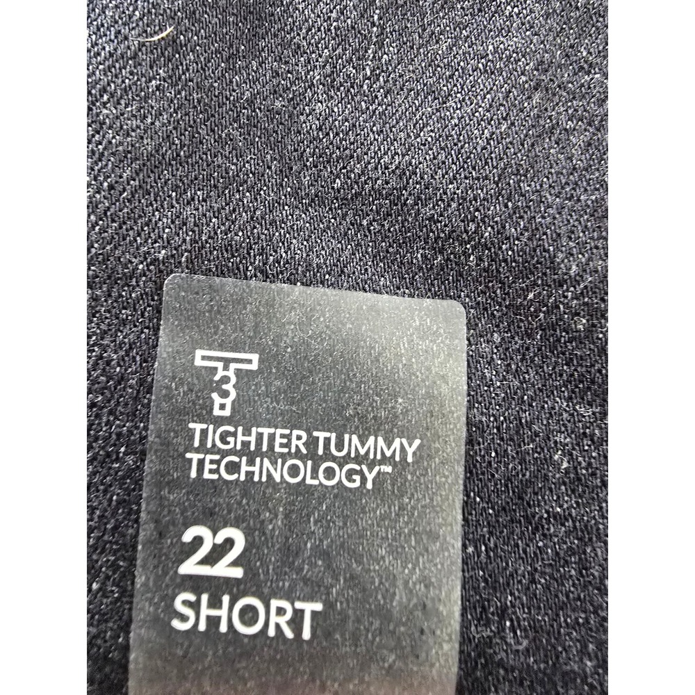 Lane Bryant Venezia High Rise Bootcut Jeans 22 Short Dark Wash Tummy Tech 22S - Picture 8 of 12